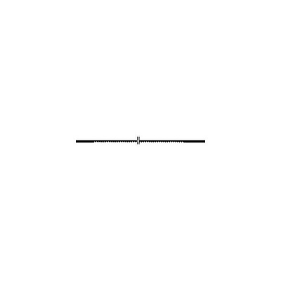 Пилки „Super-Cut“.Средний зуб (No. 5: 36 зубьев на 25 мм),130 x 0,85 x 0,4 mm 12 шт. Proxxon (28112)