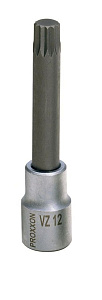 1/2" головка с 12-зубцовой звездочкой XZN 12 Proxxon (23373)